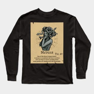 Medusa The Gorgon Long Sleeve T-Shirt